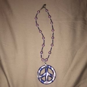 Peace Sign Necklace